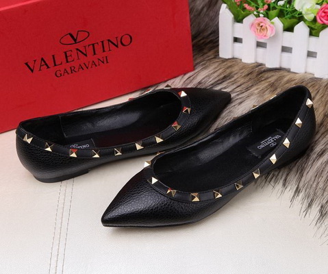 Valentino Shallow mouth flat shoes Women--085